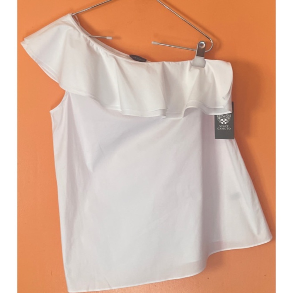 One Shoulder Ruffle Top - Picture 3 of 6